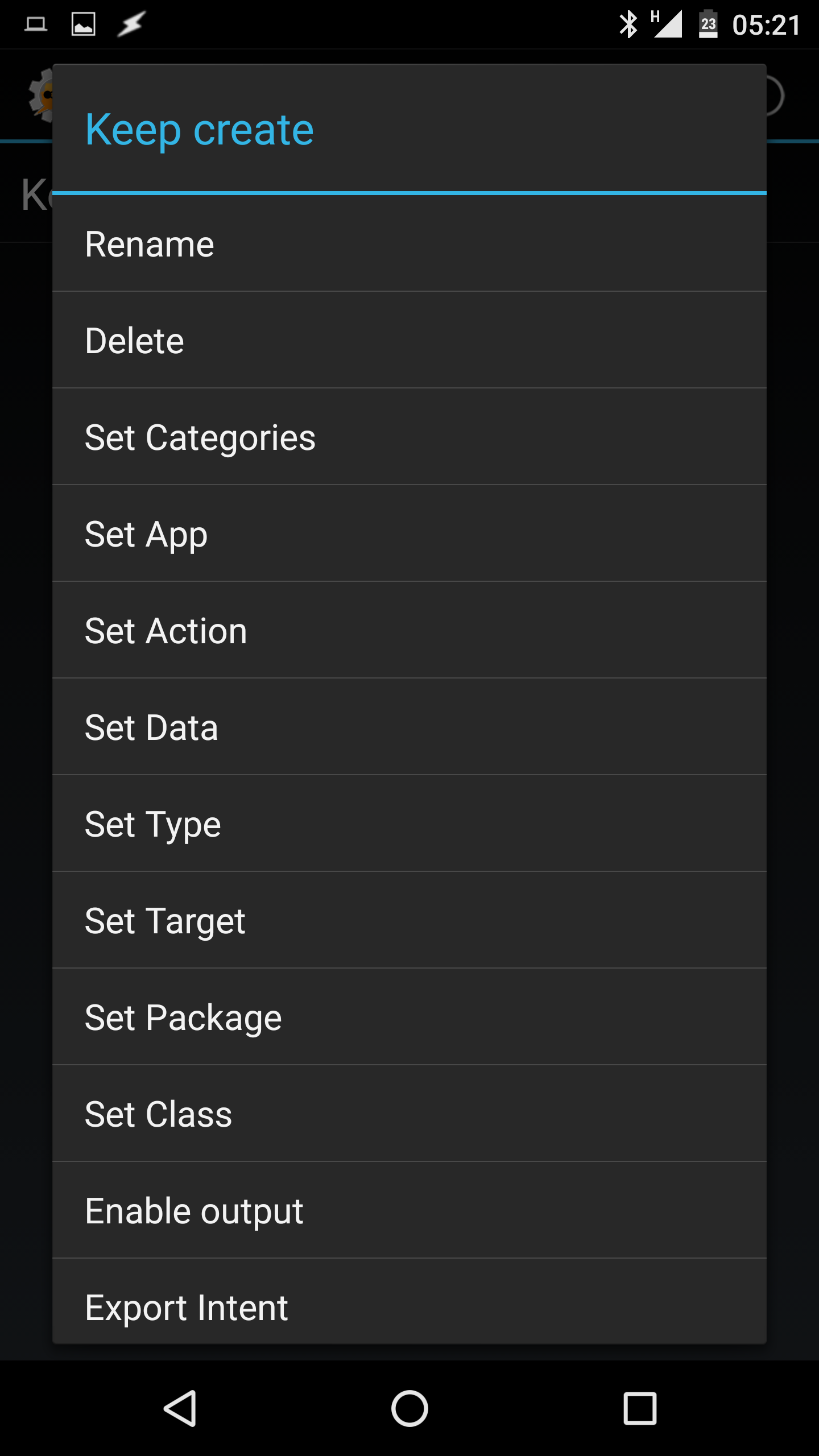 modbydeligt barbering form Android intents in Tasker - NotEnoughTech