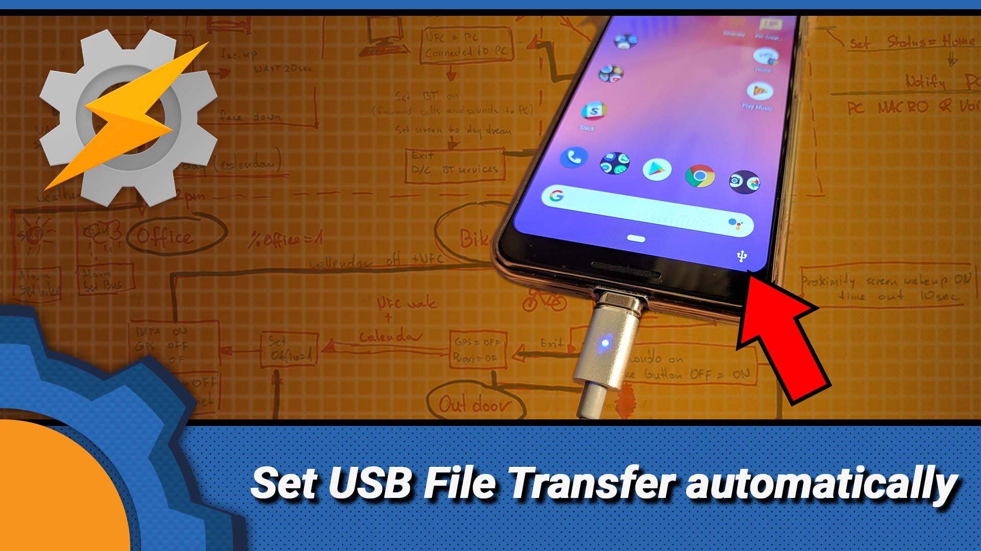 Tasker Set USB for file transfer automatically Not Enough TECH