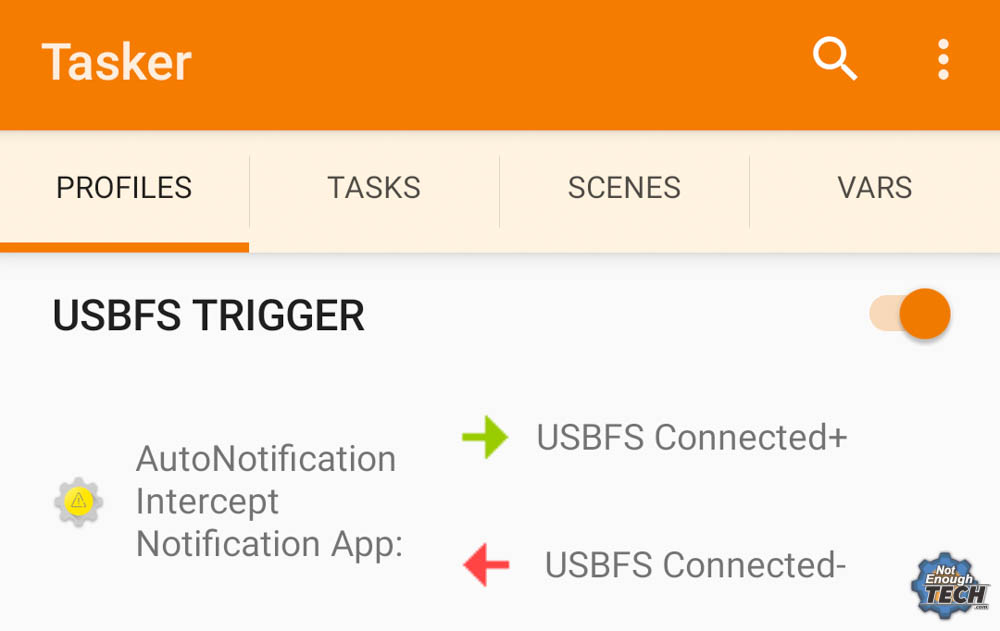 Set USB for transfer automatically - NotEnoughTech
