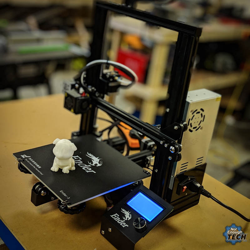 Finally an affordable printing? Ender 3 3D Printer NotEnoughTech