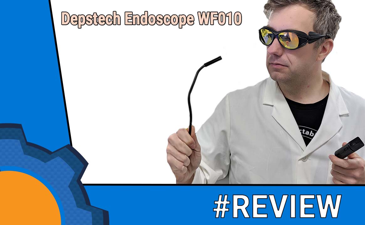 Depstech Endoscope WF010 to the rescue - review - NotEnoughTech