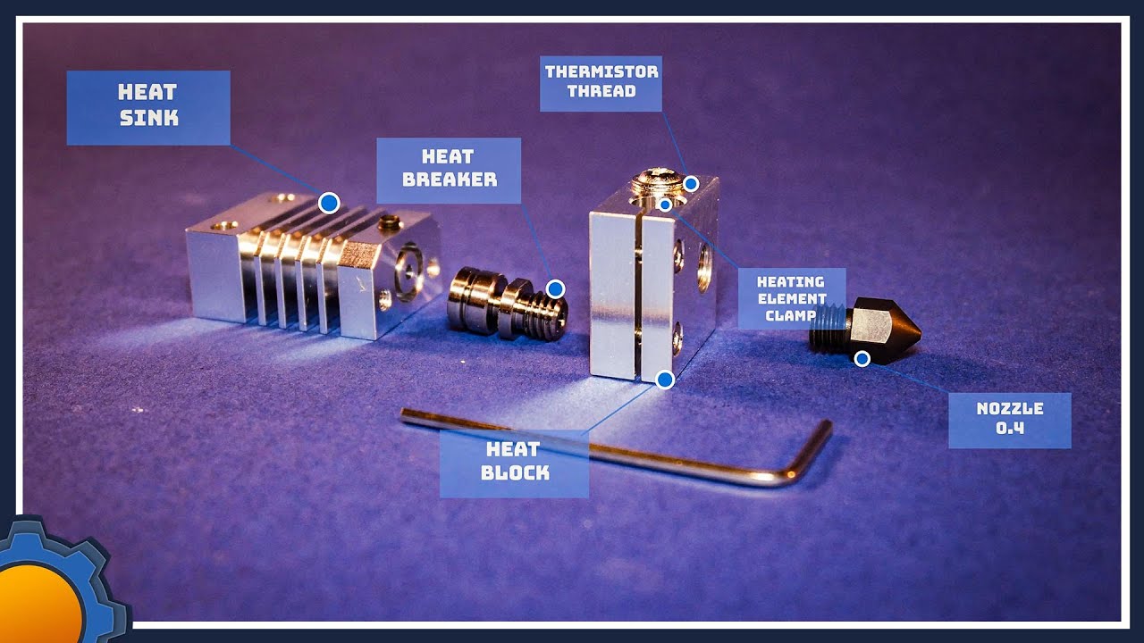 Ender 3 v2 all metal hotend upgrade NotEnoughTech