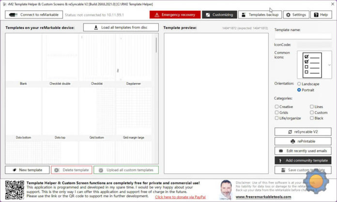 Making ReMarkable2 Custom Templates & Boot Screens - NotEnoughTech